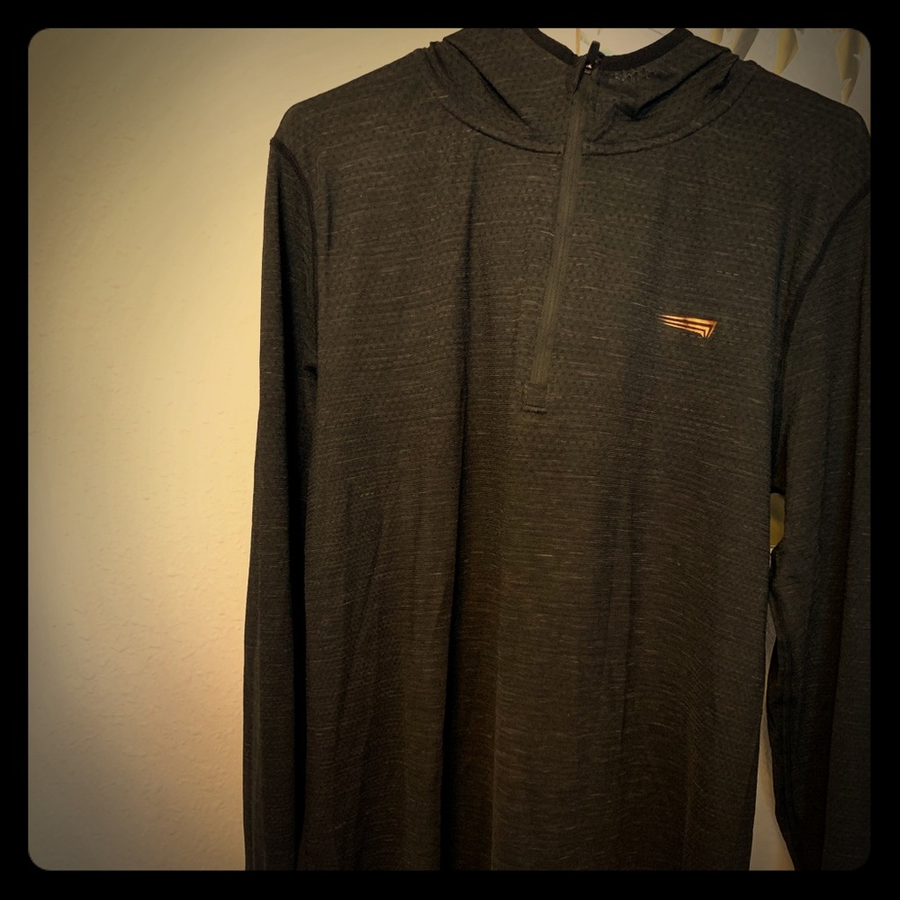 Men’s xl copper fit seamless quarter zip up